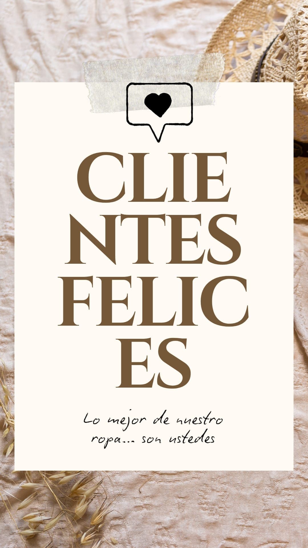 Mensaje de una clienta de Novara